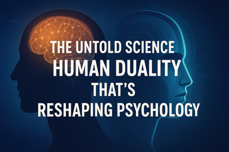 The Untold Science of Human Duality That’s Reshaping Psychology Human Duality