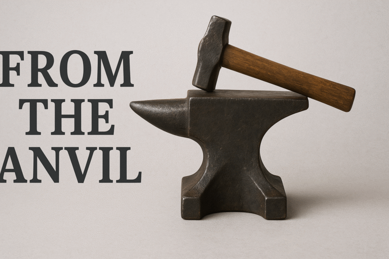 from the anvil