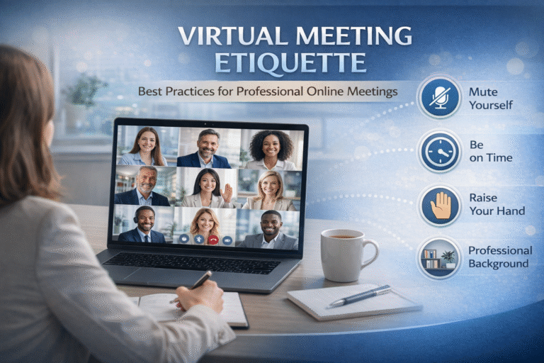 Virtual Meeting Etiquette Is Redefining Professional Success in 2025 virtual meeting etiquette
