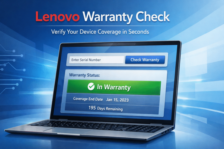 lenovo warranty check
