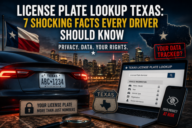 license plate lookup texas