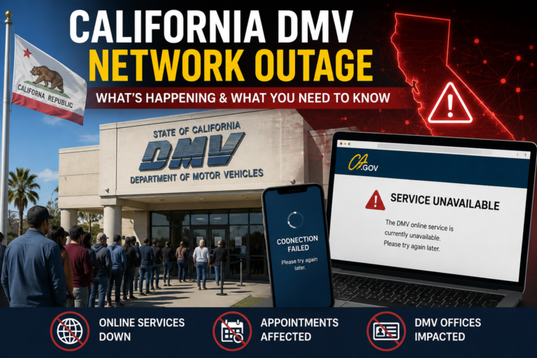 California DMV Network Outage: 7 Shocking Facts About Why It’s Happening and What You Need to Know california dmv network outage