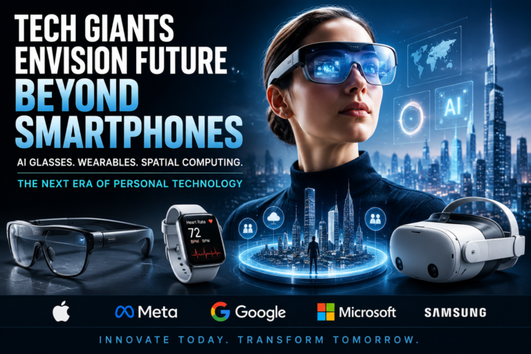 tech giants envision future beyond smartphones