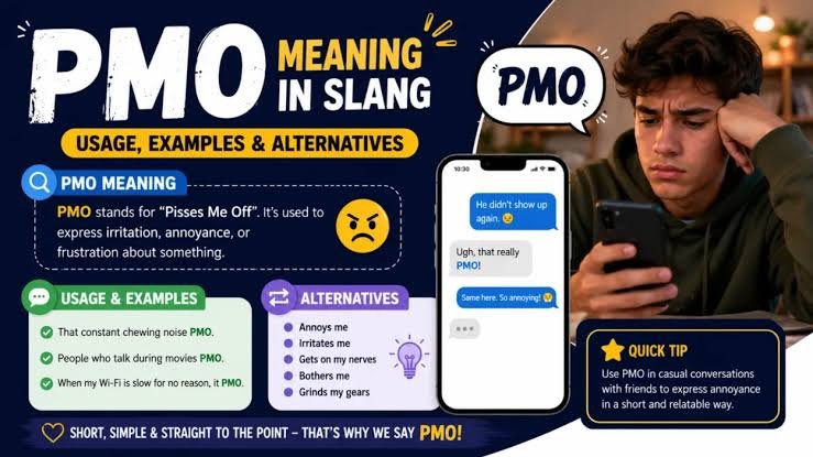 What Does PMO Mean in Text? The Complete Guide to This Viral Slang what does pmo mean in text